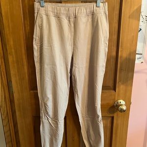 Tan lululemon joggers